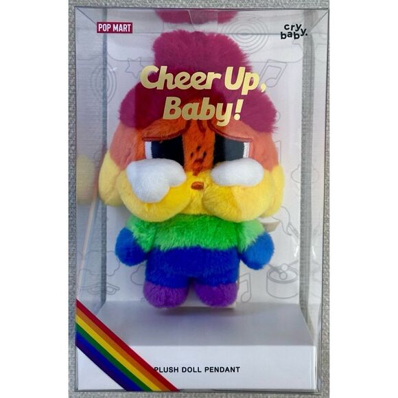 POP MART CRYBABY CHEER UP, BABY! SERIES-Plush Doll Pendant - Picture 1 of 9